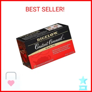 Bigelow Tea Constant Comment Black Tea, Caffeinated Tea, 20 Count Box (Pack of 6 - Picture 1 of 2