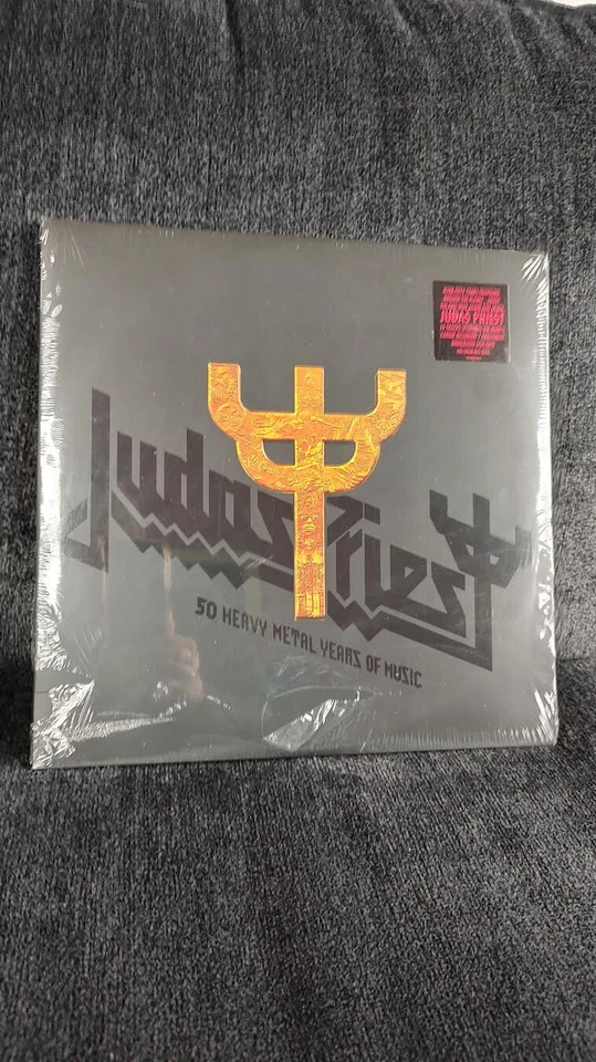 Judas Priest - 50 Heavy Metal Years of Music - 180 gram - Red - Double - SLD LP - Image 1 of 1