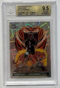 2022 DONRUSS OPTIC JOE BURROW DOWNTOWN #20 BGS 9.5 - Picture 1 of 2