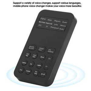 2021 Voice Changer Device For Kids/XBOX/PS4/Smart Phone/Computer/Laptop/Tablets - Photo 1/12