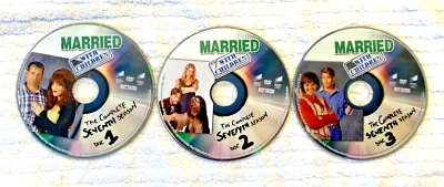 Married with Children: DVD Complete Season 7 Seven - 3 Disc Set Only ~ Excellent - Image 1 of 4
