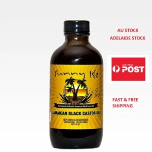The ORIGINAL Sunny Isle 100% Pure Jamaican Black Castor Oil ***4 OUNCES*** - Picture 1 of 2