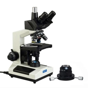 OMAX 40X-2500X Advanced Darkfield LED Trinocular Biological Compound Microscope - Picture 1 of 8