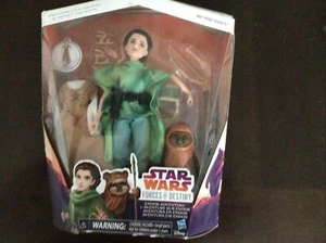 Star Wars Forces of Destiny Princess Leia & The Wicket Ewok Doll Collectible - Picture 1 of 3