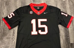Carson Beck Georgia Black Jersey Men’s Size S-XXL - Picture 1 of 4