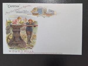 WILLS . OLD POSTCARD. AUTHORISED REPRODUCTION. ONE OF FOUR CARDS. UN-USED. - Picture 1 of 2