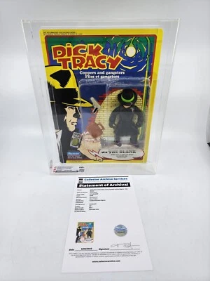 The Blank Vintage MOC Dick Tracy, Playmates CAS GRADED 80+ (83.5)  Unpunched SC - Image 1 of 4