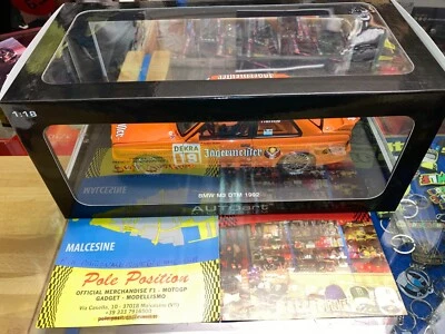 89248 AUTOART 1/18  BMW M3 E30 DTM 1992 JAGERMEISTER HAHNE #19 NEW  SHIPP. WORLD - Immagine 1 di 4