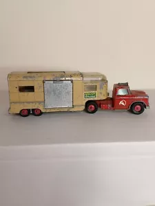Matchbox Ks No18 Dodge Articulated Horsebox Truck Trailer Model VINTAGE - Picture 1 of 15