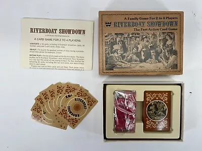 1976 Riverboat Showdown Card Game By Whitman Complete Vintage GREAT CONDITION - Image 1 of 4