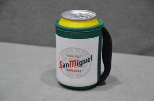 1x Portabotellas de Neopreno San Miguel Aislador de Cerveza Manga Refrigerador + Mango - Imagen 1 de 7