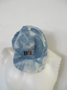DOPE Mens The Gold Metal Logo Snapback Baseball Cap, blue, One Size - Picture 1 of 3