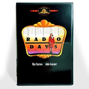 Radio Days (DVD, 1987, Widescreen) Like New !   Woody Allen   Mia Farrow - Picture 1 of 3
