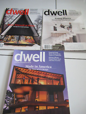 Dwell Magazine Collection - Lot of 3 from 2019-2020 M-NM Great price!!