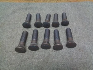 Earnest 205155 5/8-11 x 2-1/2 GR 5 #3 Hd Plow Bolt Lot of 10 Plow Bolts - Picture 1 of 4
