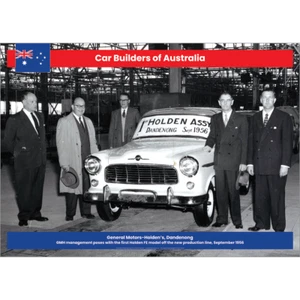 Car Builders Australia Art Print - Holden GMH Dandenong FE 1956 - Multi sizes - Imagen 1 de 5