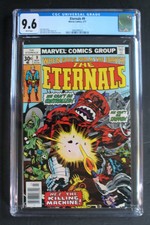 ETERNALS #9 1st SPRITE Lia McHugh MOVIE 1977 1st Eson Hargen Oneg KIRBY CGC 9.6