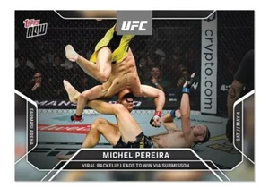 2024 Topps Now UFC 4 Michel Pereira Ihor Potieria UFC 301 5.4.24 Low PR-254 🔥 - Picture 1 of 1