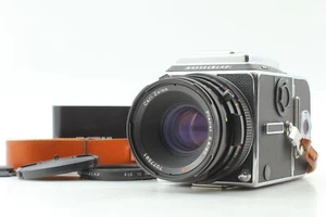 MINT Hasselblad 503CX Black Medium Format Camera + cf 80mm f2.8 A12 II JAPAN - Picture 1 of 14