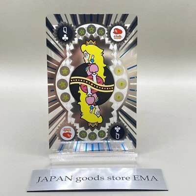 Mario Peach Club Nintendo Premium Mitgliedschaft Vorteil Japan 1 Spielkarte #Q - Bild 1 von 4