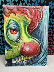 2023 Topps Wacky Packages Postales de Halloween Boceto Greg Treize 13* - Imagen 1 de 2