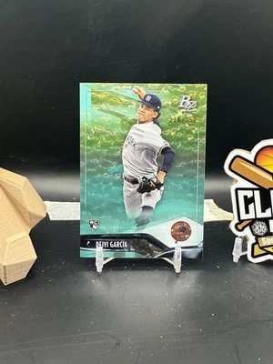 Deivi Garcia 2021 Topps Bowman Platinum Aqua Foil /250 Yankees (CBR) - Image 1 of 2