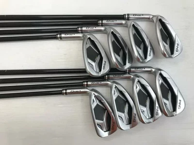 Ping G430 lefty Iron Set 6-9,W,45,50,54 8pc Flex SR ALTA J CB BLACK Graphite - Image 1 of 4