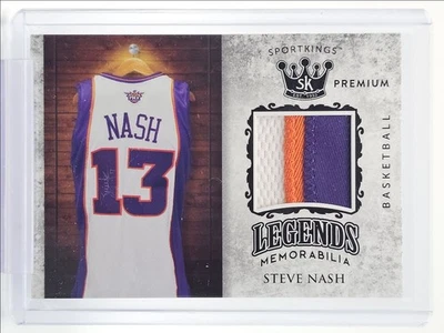 STEVE NASH 2018-19 SPORTKINGS LEGENDS PARCHE PREMIUM BALONCESTO Q3403 Foto 1 de 2