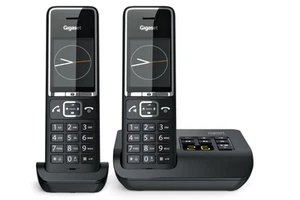 Duo sans fil avec haut-parleur Gigaset Connexion jack 3,5 mm noir - COMFORT550AD - Afbeelding 1 van 2