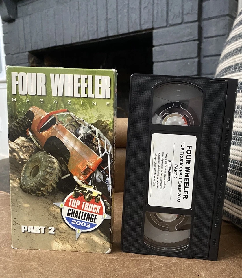 4x4 Four Wheeler Magazine - Top Truck Challenge VHS Tape 2003 OOP HTF Rare - Image 1 of 4