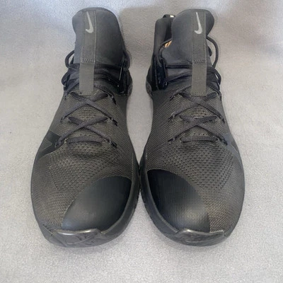 Nike Hombres Metcon Flyknit 3 Triple Negro Zapatos Atléticos Talla 15 AQ8022-010 Foto 1 de 4