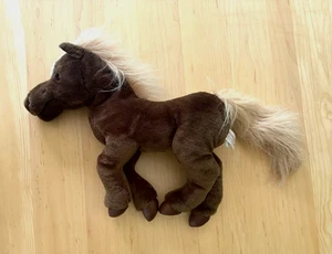MÍTERE CABALLO MARRÓN MANO COMPLETA FOLKMANIS, 18" LARGO - Imagen 1 de 4