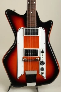 Airline Jetsons Sunburst 1960s w/hard case USED - Picture 1 of 11