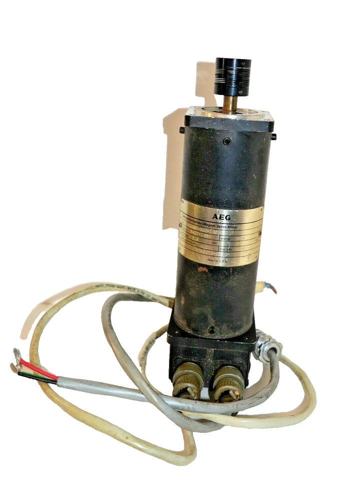 AEG M306D-B00-1 02 GETTYS PERMANENT MAGNET SERVO MOTOR 6000RPM  — 第 1/4 张图片