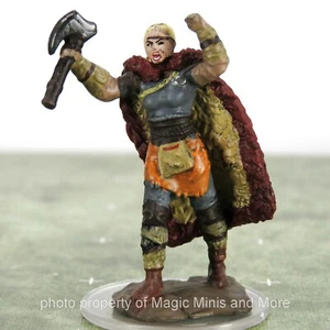 D&D Premium Miniatures W7 ~ HUMAN BARBARIAN Female Icons of the Realms miniature - Picture 1 of 3
