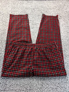 Chaps Pajama Pants Men Extra Large Red Black Sleepwear Lounge Classiccore Plaid - Picture 1 of 9