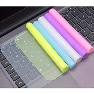 Silicone Keyboard Cover, Universal Laptop Protective Film, Waterproof Dustproof - Picture 1 of 34