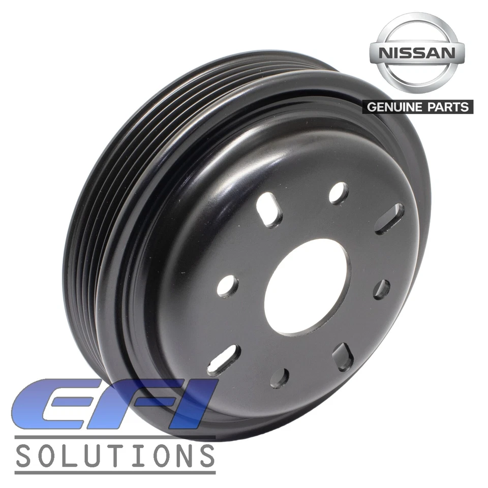 Genuine Nissan Water Pump Pulley (SR20) "S13, S14, S15, C23" Silvia 200sx Serena - image 1 of 1