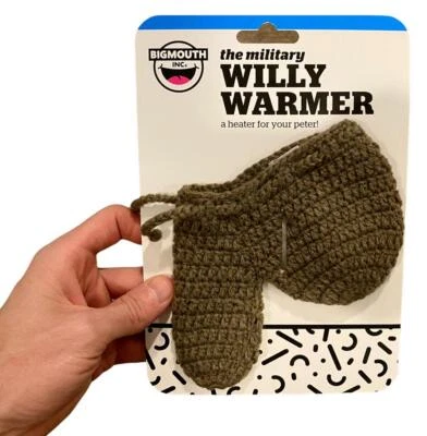 BIGMOUTH INC. ARMY MILITARY Willy Warmer Weiner Weener Knitted Sock - Adult GaG Joke Gift