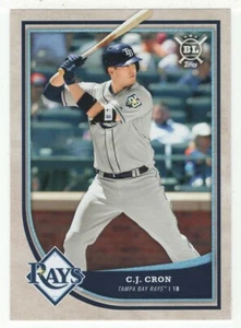 C.J. Cron - Tampa Bay Rays - 2018 Topps Big League Baseball # 7 Mint - Picture 1 of 1