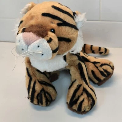 Bengal Tiger Cat Stuffed Animal Plush Webkins Retired HM166 Jungle *No Code - Image 1 of 4