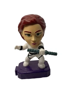 2020 Black Widow Marvel Heroes White Figure 9 McDonald’s Happy Meal Toy Spinning - Picture 1 of 11