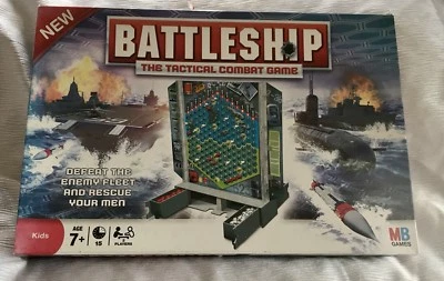 BATTLESHIPS GAME MB GAMES 2008 VGC  - Image 1 of 4