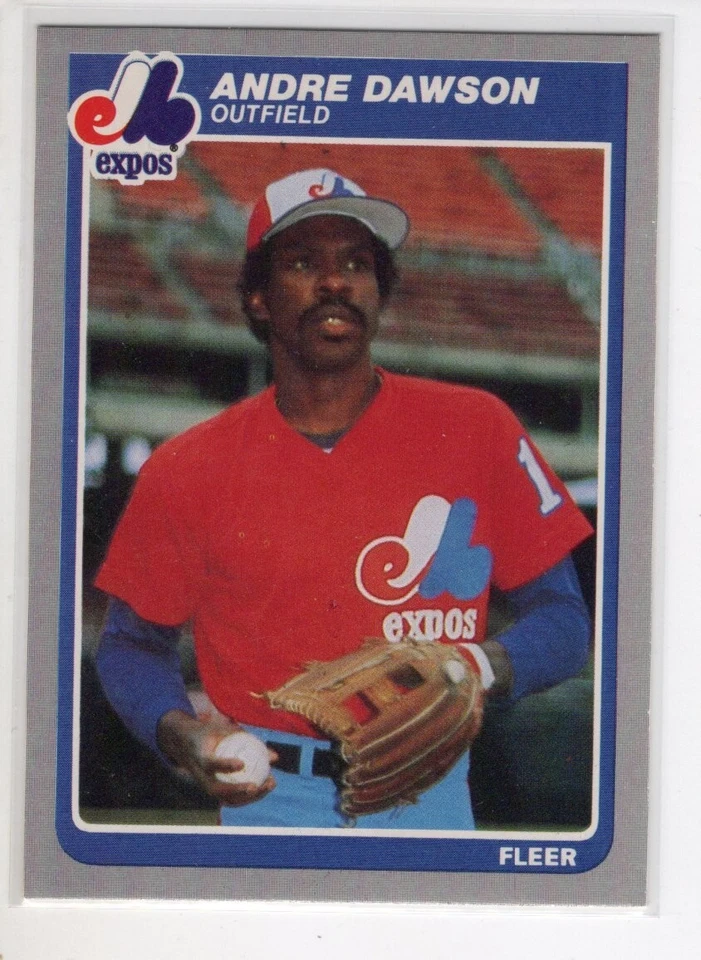 1985 FLEER ANDRE DAWSON BASEBALL CARD #394 EX - Image 1 of 1