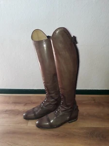 Cheval de Luxe Reitstiefel "Nizza", Leder, Gr. 41, braun, sehr guter Zustand - Bild 1 von 6