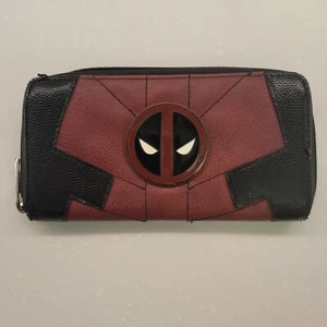 Deadpool Metal Logo Zip Around Clutch Wallet - Used - Picture 1 of 7