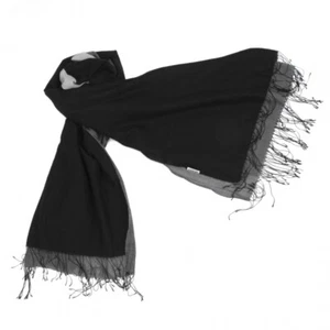 ISSEY MIYAKE zweifarbige Fransenstola (K-129576) - Bild 1 von 10