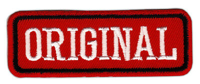 Ah87 Original Insignia Rojo Patch Perchas Imagen Patch Aplicación 7,2 X 2,6 Cm • 5.99€