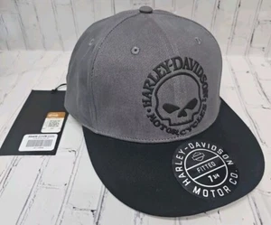 Harley Davidson Willie G Skull Fitted Mütze 99406-22VM/222L Größe 73/4/3X-Large Neu - Bild 1 von 11