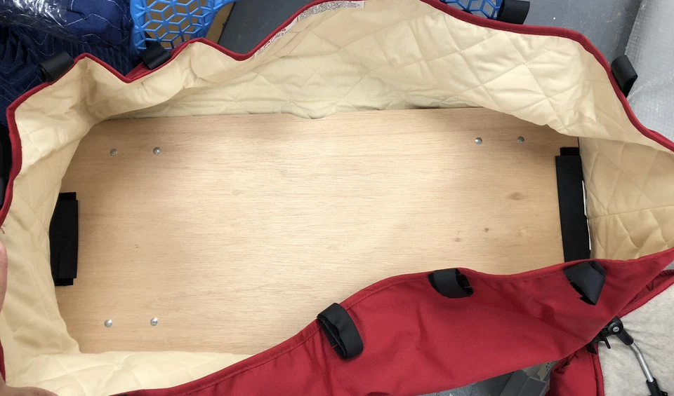 Bugaboo- Frog Red Bassinet/Umbrella - Image 1 of 4